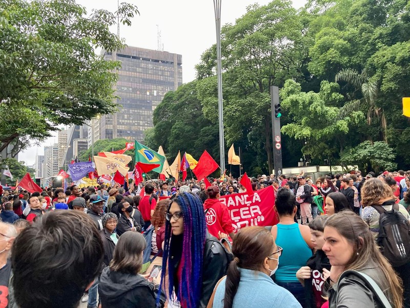 Marșul în sprijinul democrației. Fotografie trimis de Dan Palcu