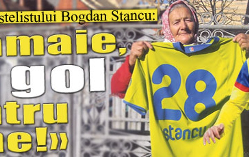 Ioana, bunica stelistului Bogdan Stancu: «Mamaie, dă gol pentru mine!»