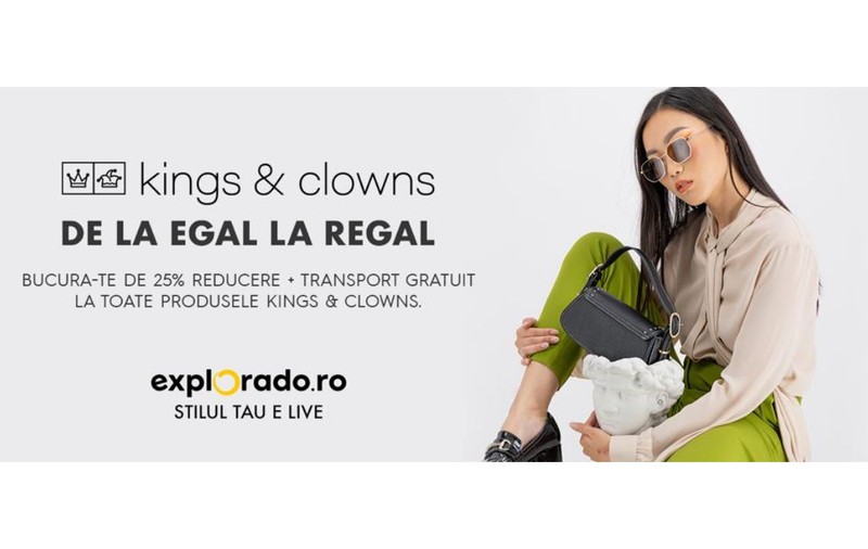 Explorado.ro a lansat propria colecție de haine sub brandul Kings & Clowns