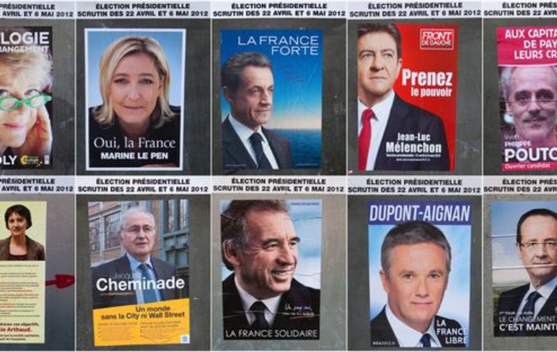 Astăzi francezii merg la urne. Nicolas Sarkozy şi Francois Hollande sunt favoriţii scrutinului