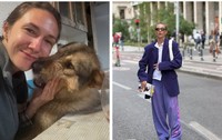 Adela Popescu si patrupedul Dogman