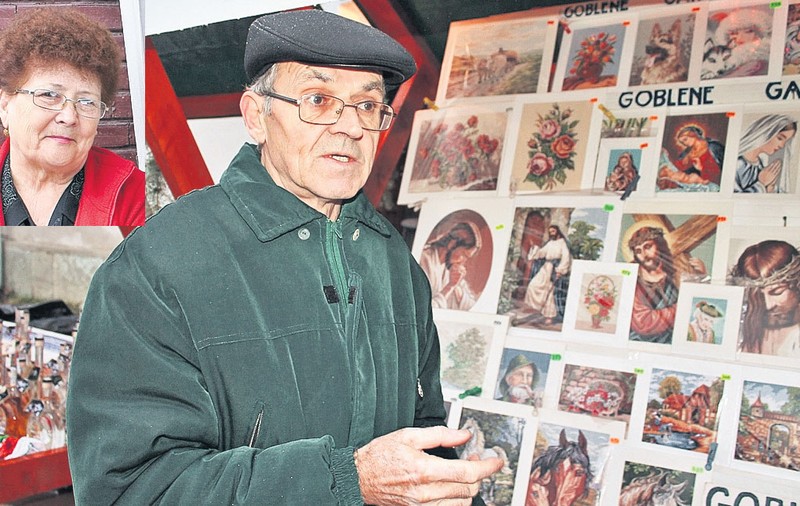 Un contabil coase goblenuri de 25 de ani