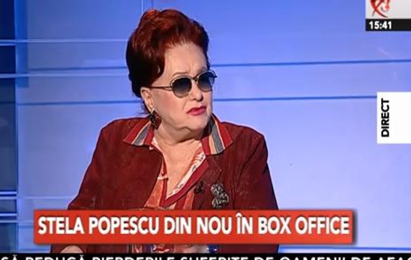 Uite-o pe Stela Popescu, în PRIMA APARIȚIE după OPERAȚIA la OCHI! FOTO