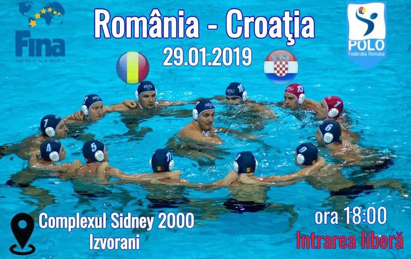Naționala de polo, învinsă de Croația în preliminariile Ligii Mondiale