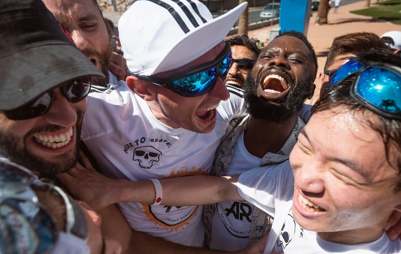 Cursa între Los Angeles și Las Vegas, terminată în timp record! Maratonistul Alexandru Corneschi a reprezentat România