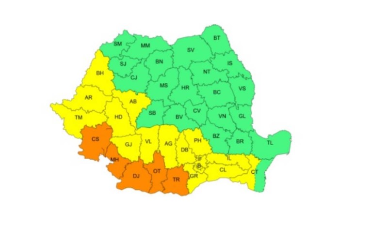Canicula și disconfortul termic pun din nou stăpânire pe România. Foto: ANM