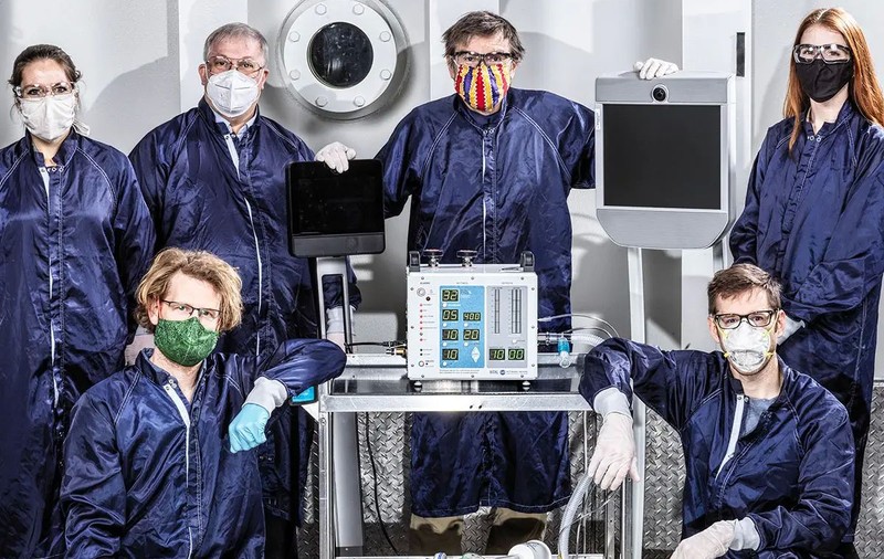 NASA a creat un ventilator low-cost pentru bolnavii de COVID