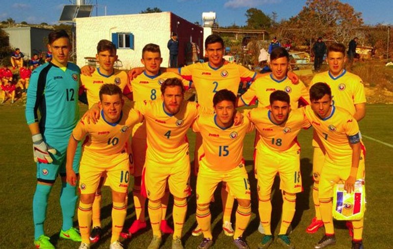 Tricolorii U19 au făcut egal cu juniorii de la Apoel Nicosia