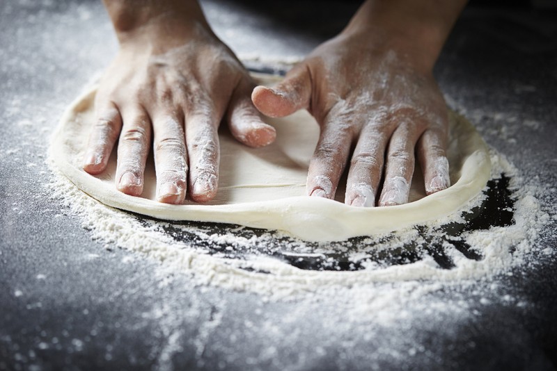 Blat de pizza fără drojdie