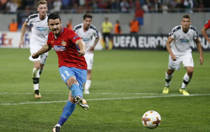 Budescu, cel mai bun din Europa League! A câştigat "la pas" duelul cu Kokorin