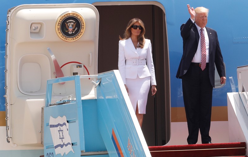 Donald Trump a ajuns în Israel. Ce se așteaptă de la vizita lui la Tel Aviv