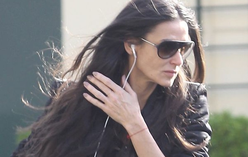 Demi Moore a ieşit din spital