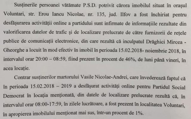 Fragment din rechizitoirul DNA