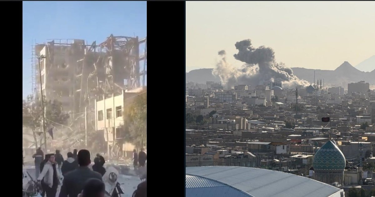 Clădirea Adunării Experților din Qom, lovită de aviația israeliană Captură X @MeghUpdates