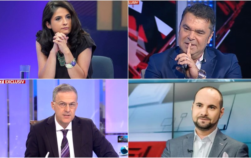 După Revelion, întoarcerea la realitatea de pe televiziunile de știri. Aceleași fețe, aceleași năravuri