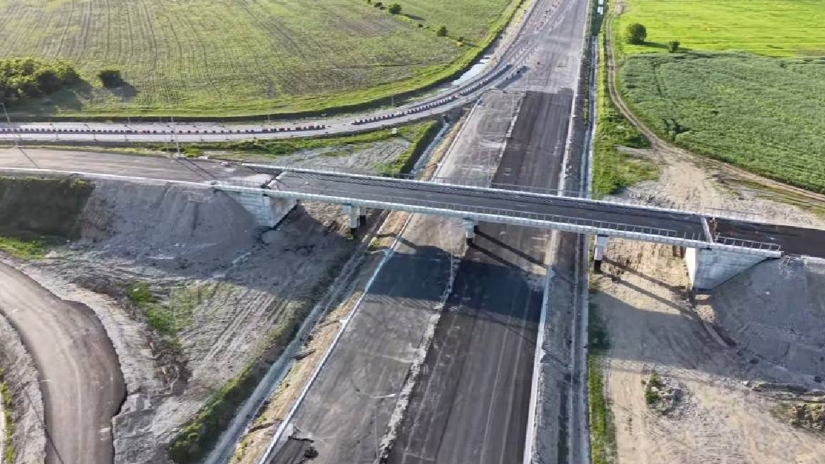 Lucrări la Autostrada A0 Nord - București, Lot 3 realizat de firmat chineză CCECC