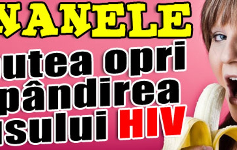 Bananele ar putea opri răspândirea virusului HIV