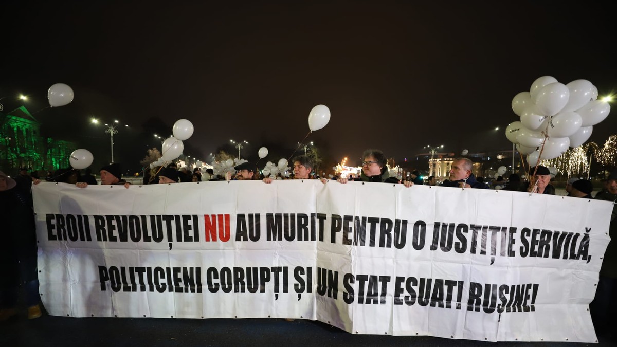 Protest pentru Justiție la București