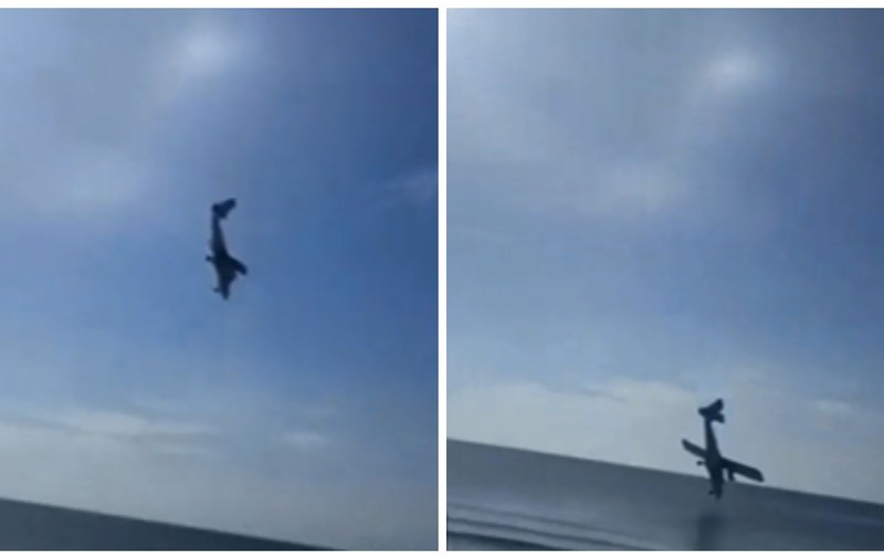 Momentul în care un avion al poliției se prăbușește în mare în Thailanda. Cel puțin cinci oameni au murit I VIDEO 