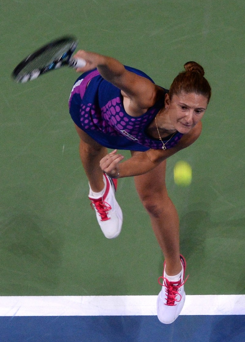 Irina Begu va încerca să realizeze "imposibilul" şi să obţină prima victorie în confruntările cu Simona Halep. (FOTO: HEPTA)