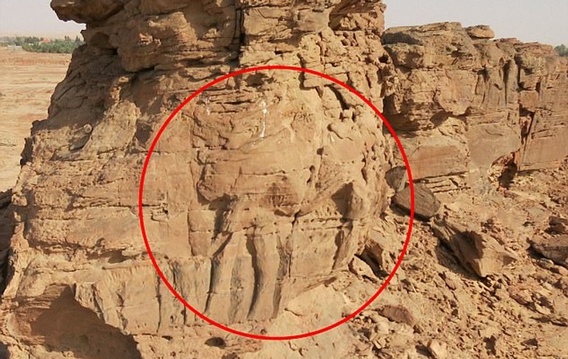 O sculptură veche de 2.000 de ani care reprezintă o cămilă în mărime naturală, descoperită în Arabia Saudită