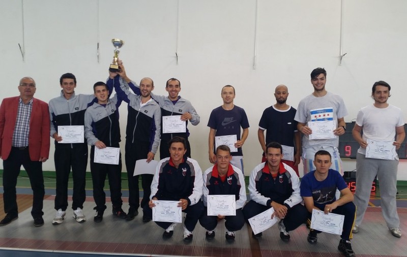 CSU Poli Timișoara a câștigat Cupa României la floretă masculin!