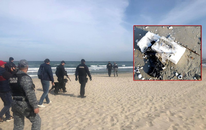 UPDATE | Alte 12 pachete cu cocaină pură ridicate de pe plaje, duminică! Poliția e în alertă pe tot litoralul