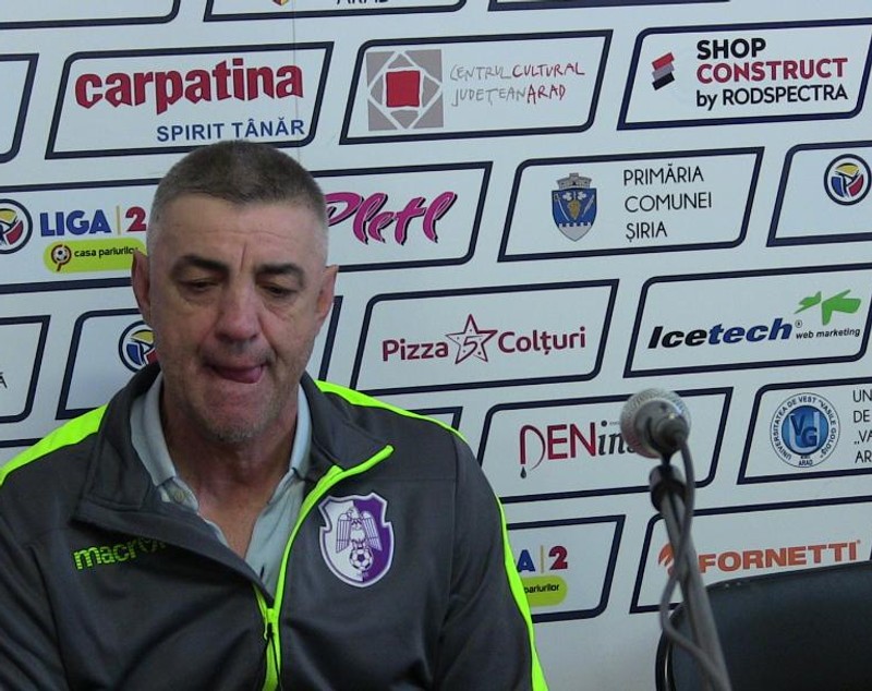 Marcel Pușcaș, candidat la șefia FRF, a fost la meciul UTA Arad - FC Argeș
