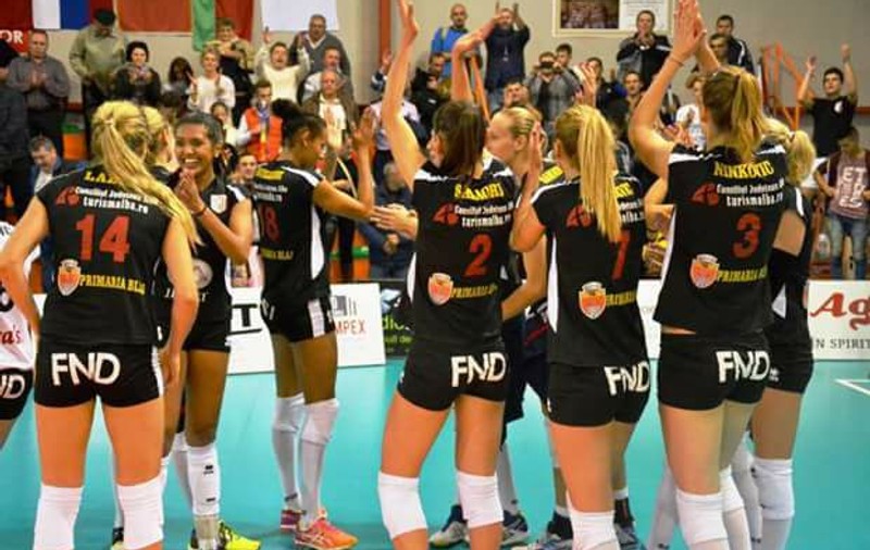 Campioanele Volei Alba Blaj și SCM Craiova s-au impus în Divizia A1 de volei, feminin, respectiv masculin