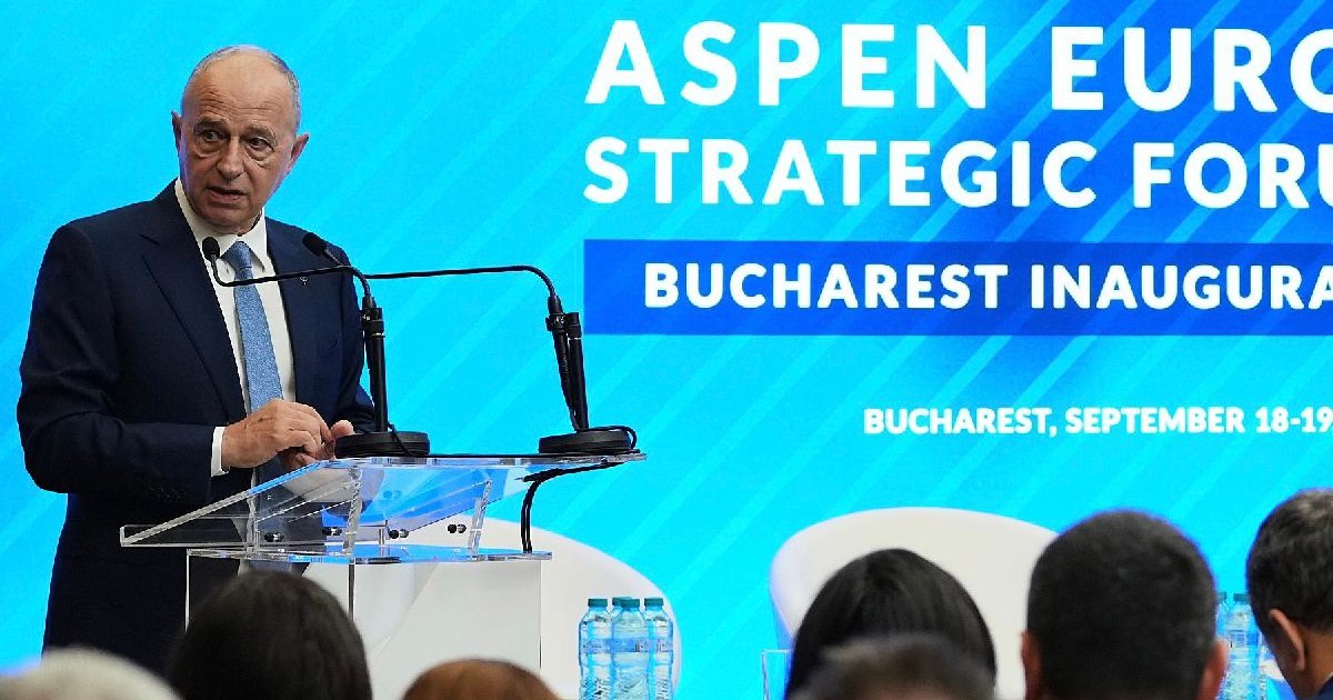 Mircea Geoană a deschis Aspen European Strategic Forum la București