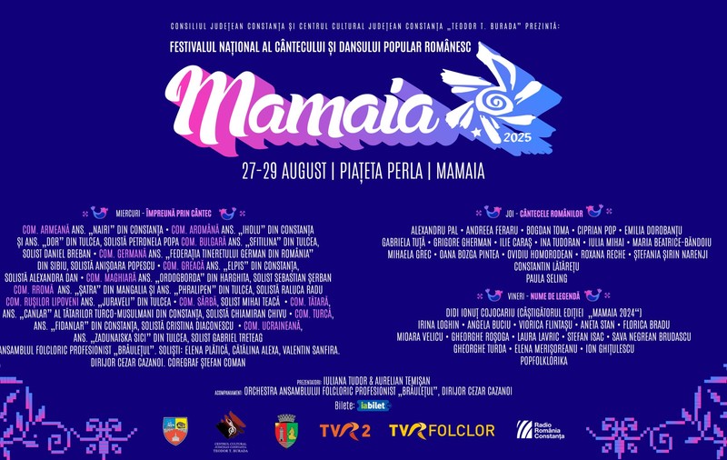 Festivalul Național al Cântecului și Dansului Popular Românesc – Mamaia 2025