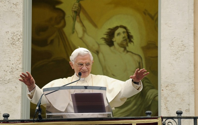 Papa Benedict al XVI-lea a devenit personaj de desene animate