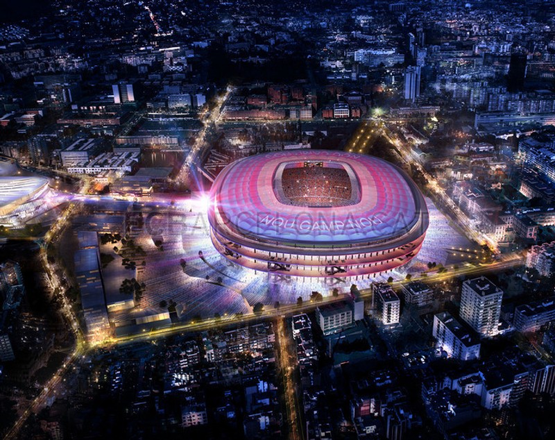 Barcelona și-a prezentat noul stadion Camp Nou. Costă 600 milioane de euro GALERIE FOTO&VIDEO