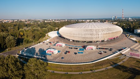 Arena Tauron, sala multifuncțională cu 22.000 de locuri de la marginea Cracoviei - foto Shutterstock