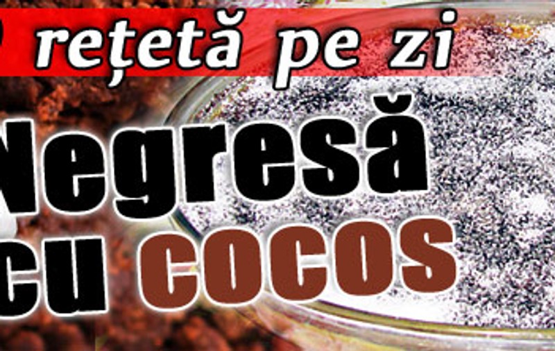 O reţetă pe zi - Negresă cu cocos