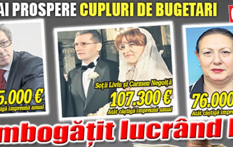 Ce bine le merge cuplurilor de bugetari