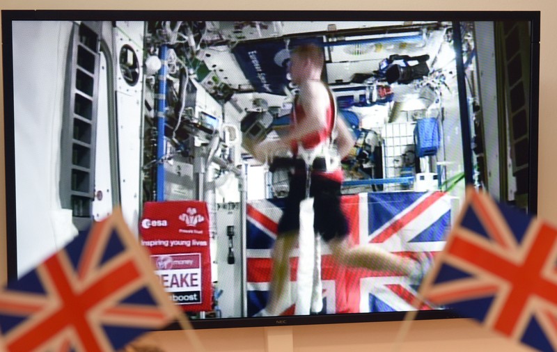 Un astronaut britanic și-a încheiat maratonul în spațiu cu un timp record