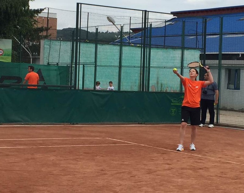 ​Ana Maria Brânză Popescu a dat spada pe racheta de tenis și i-a aruncat mănușa Simonei Halep / FOTO&VIDEO EXCLUSIV​