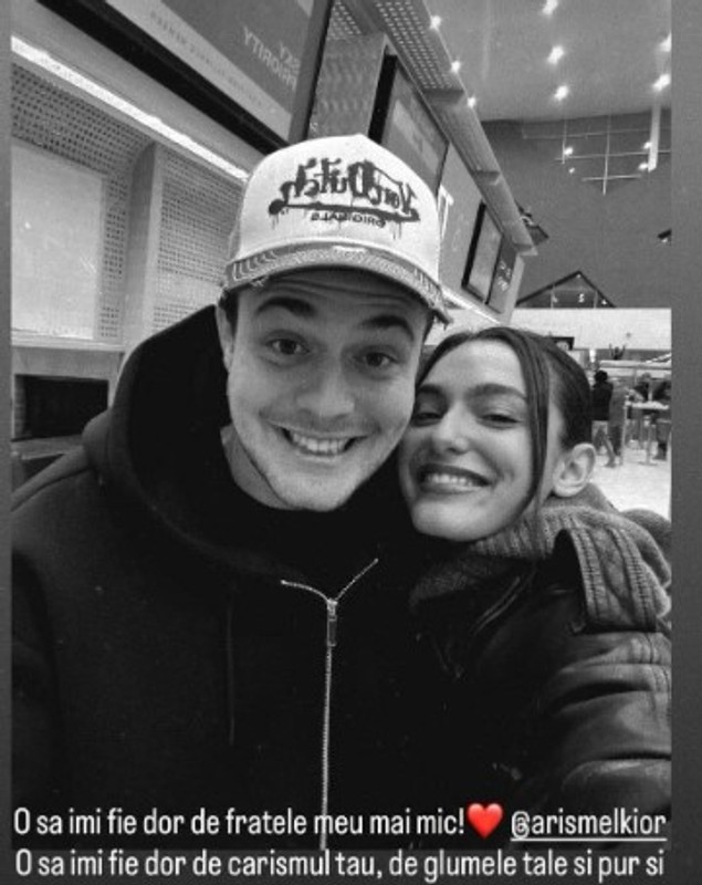 Alexia Eram s-a despărțit în lacrimi de fratele ei la aeroport. Aris a plecat la Survivor: „Ești cel mai puternic psihic și fizic”