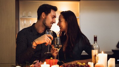 Beautiful passionate couple