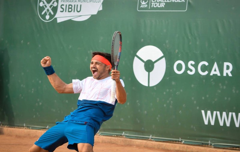 Sibiu Open 2018. Dragoș Dima a câștigat cel mai important turneu masculin de tenis al României / VIDEO