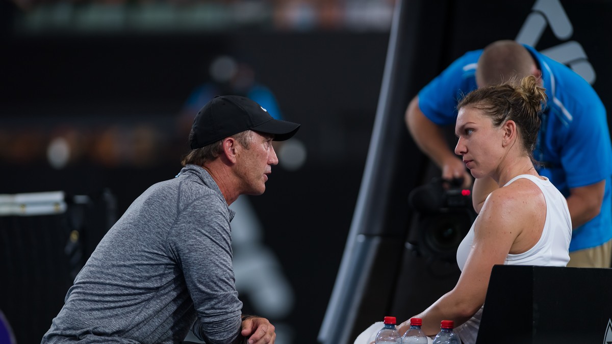 Darren Cahill, despre Simona Halep: ”Este foarte puternică și incredibil de determinată”