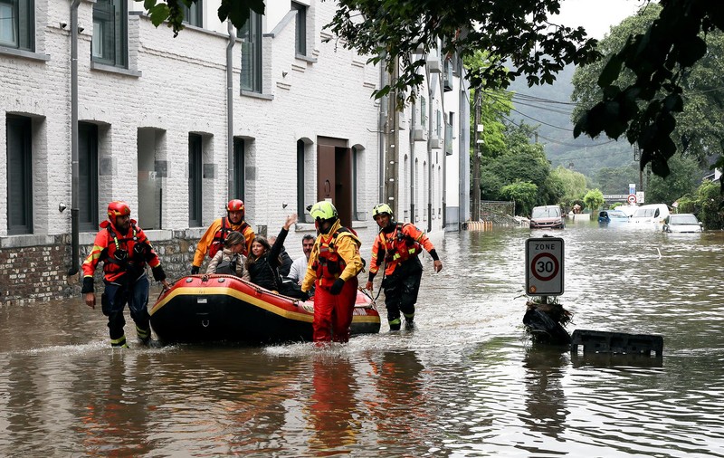 Bilanțul inundațiilor catastrofale din Belgia: Cel puțin 41 de oameni au murit