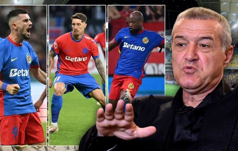 Gigi Becali a avut dreptate! Cifrele spun că el a fost cel mai slab jucător de la FCSB la debutul lui Reghecampf