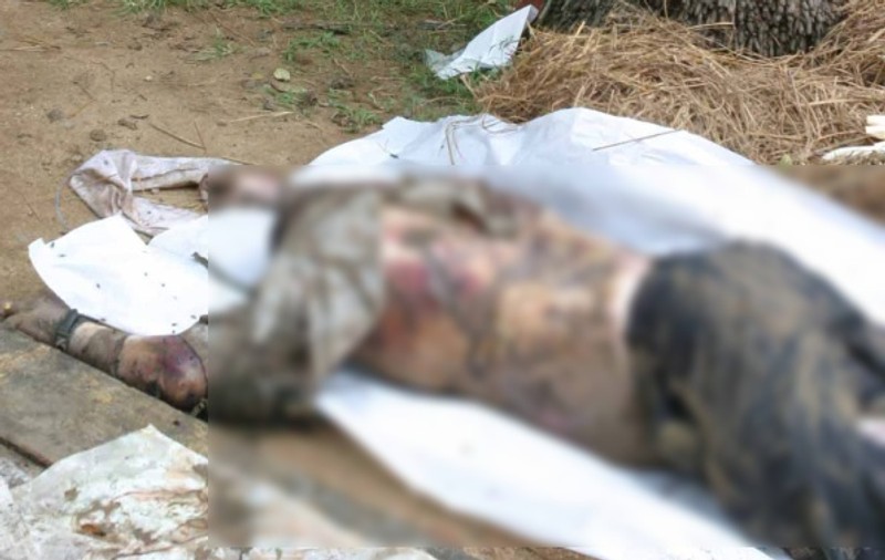 Se hrăneau cu un cadavru parţial incinerat