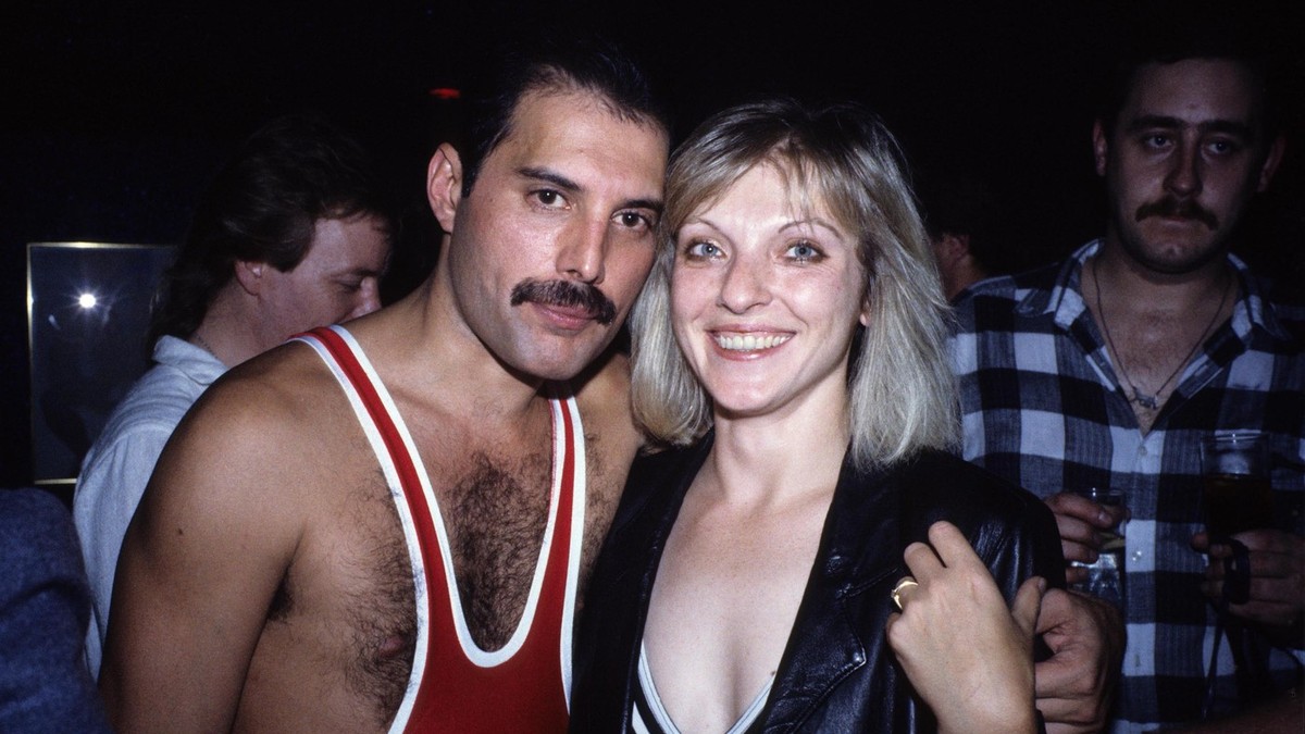 Freddie Mercury și Mary Austin FOTO Profimedia