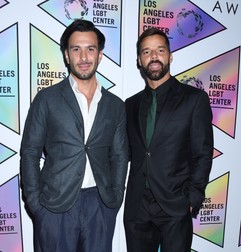 Ricky Martin, alături de actualul său partener, Jwan Yosef