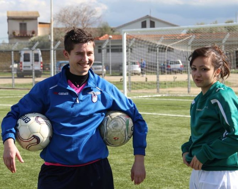 Radu e portar la Lazio şi expertă în arte marţiale / GALERIE FOTO&VIDEO