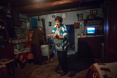 Interiorul casei familiei Iuhasz