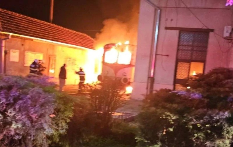 Un mecanic CFR din Timișoara a dat foc în toiul nopții unui tren în stare perfectă de funcționare